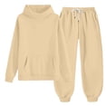 thumbnail image 4 of WhouRiu Girls Casual Outfits Cozy Pullover Hoodies And Sweatpants Sets Kids Autumn Clothes, 4 of 4
