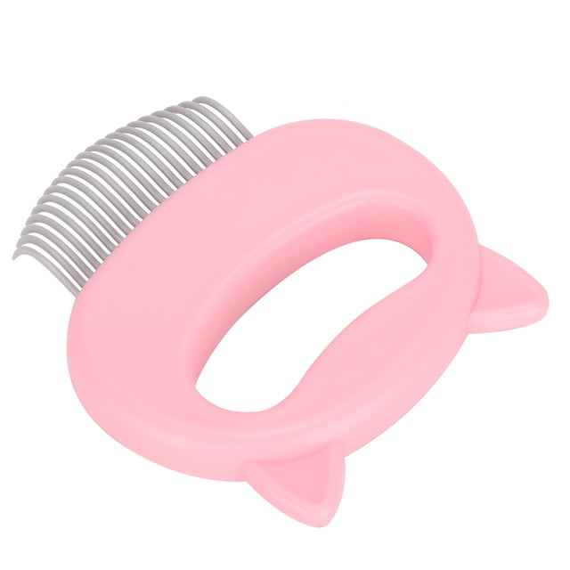Shell Shape Cat Comb, Pet Shedding Remover Tool Open Knot The Skin Flexible Soft Comb Teeth Cat Shell Comb For Combing Hair