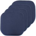 thumbnail image 1 of Cojín para silla Sweet Home Collection, espuma viscoelástica, 40 x 40 cm, color azul marino, 1 of 8