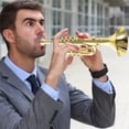 thumbnail image 2 of Interesante juguete de trompeta para niños, instrumento musical, suministros para fiestas, regalos de cumpleaños para niños pequeños y adolescentes., 2 of 5