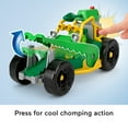 thumbnail image 3 of Imaginext DC Super Friends Killer Croc Figure & Toy Car Buggy, 3 Pieces, Preschool Toys, 3 of 6