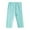 Light Blue, variant on Diufon Toddler Girls Capris Leggings Elastic Waisted Stretchy Cropped Pants Soft Casual Solid Color Bottom Pant