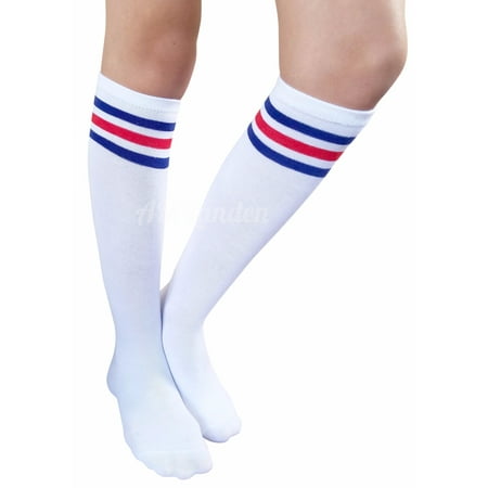 Compression socks for women red and blue