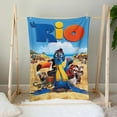 thumbnail image 3 of Movie Rio Throw Blanket Gifts for Fans Lover Girls Boys Women Present Hoodie Him Bed 40"x50", 3 of 6