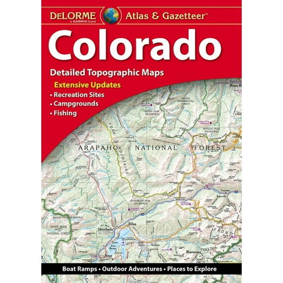 Delorme Atlas & Gazetteer: Colorado (Other)