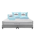 thumbnail image 1 of Colchón King Size Vail Restonic + Box + Juego de Sábanas + 2 Almohadas Trinity, 1 of 8