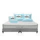 thumbnail image 1 of Colchón King Size Vail Restonic + Box + Juego de Sábanas + 2 Almohadas Trinity, 1 of 8
