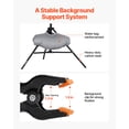 thumbnail image 4 of VEVOR Backdrop Stand Background Stand Kit 5 x 6.5 ft for Party & Photo Studio, 4 of 9