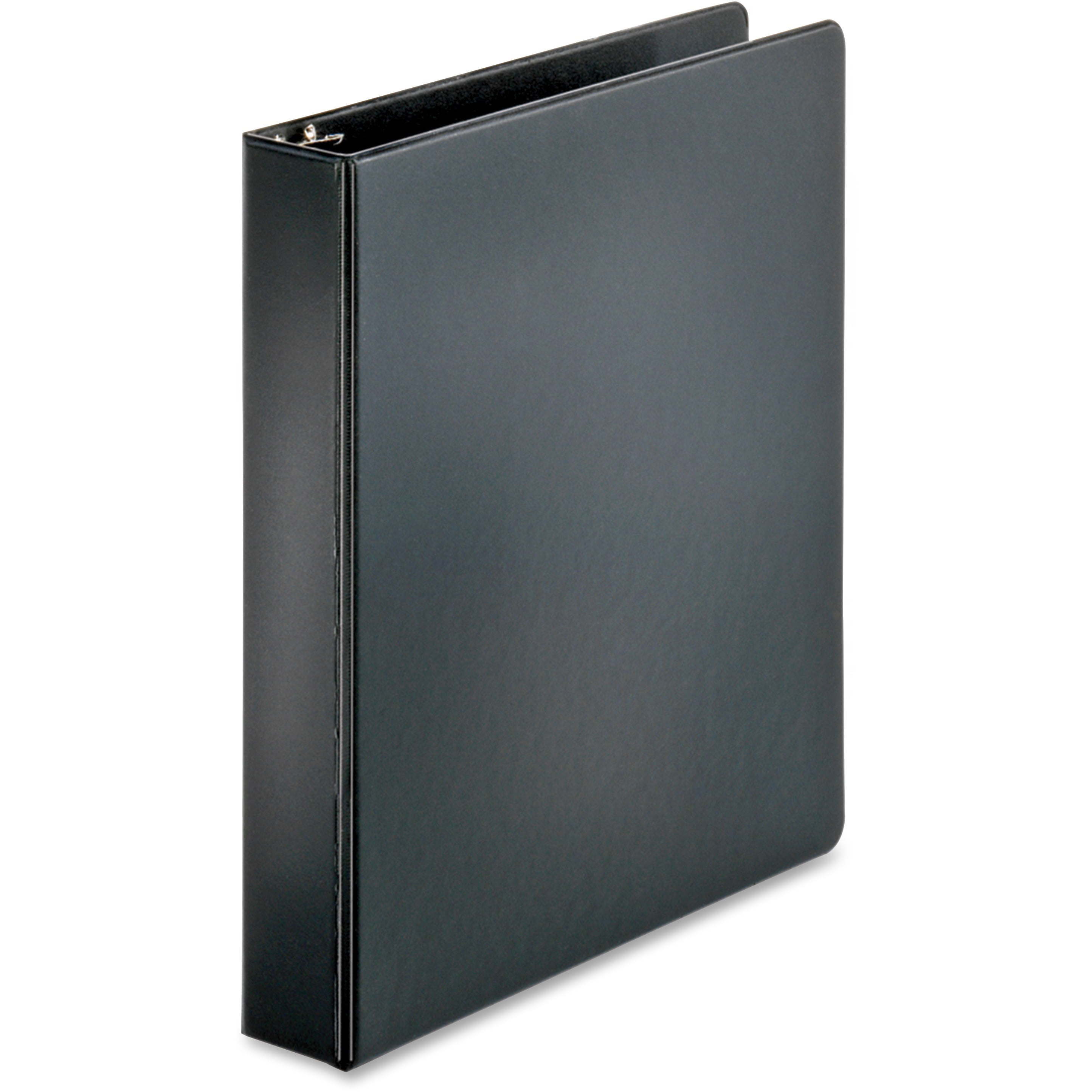 Business Source, BSN28552BD, Basic Round Ring Binders, 4 / Bundle, Black