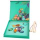 thumbnail image 1 of Wooden Magnetic Fishing Kitten Fishing Game 26 Letters Multifunctional Fun Word Puzzle Parent-child Interaction, Fun Desktop Game, 1 of 4