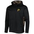 thumbnail image 2 of Men's Dunbrooke Black/Camo Pittsburgh Pirates Ranger Pullover Hoodie, 2 of 4