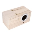 thumbnail image 4 of Caja nido para pájaros de madera duradera, perfecta para cacatúas y cría de pájaros, 4 of 10