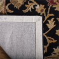 thumbnail image 4 of Safavieh Heritage 4' x 6' Hand Tufted Wool Rug in Black and Red, 4 of 4