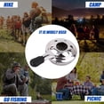 thumbnail image 1 of Ramiter Stainless Steel Windproof Portable Camping Hiking Trip Travel Camping Picnic Pot Cooking Utensils Set, 1 of 5