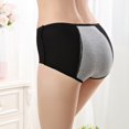 thumbnail image 4 of Breathe Cotton Brief Underwear for Women Mid-Rise Floral Postpartum Hipster Ladies Lace Panties Girls Full Coverage Briefs Cotton Stretch Briefs, 4 of 6