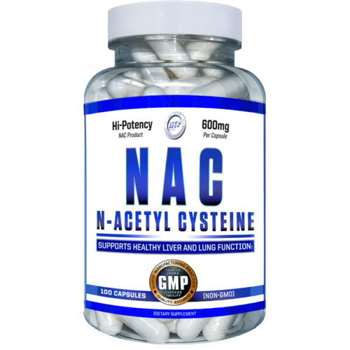 Hi-Tech Pharmaceuticals NAC 600mg 100 capsules - N-Acetyl Cysteine - Hi Potency USA
