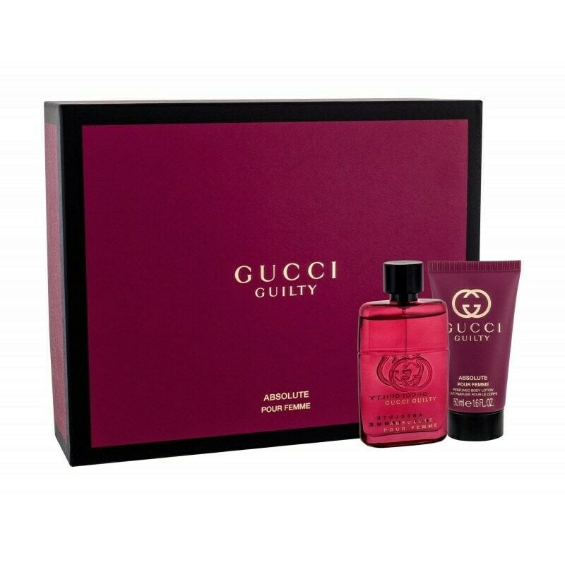 essence Verspilling Vruchtbaar Gucci Guilty Absolute 1.6 oz EDP spray + 1.6 lotion Womens Gift Set NIB -  Walmart.com