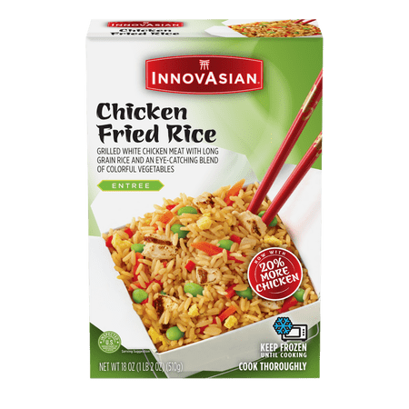 InnovAsian Chicken Fried Rice, 18 oz (Frozen Meal)