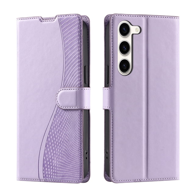 Samsung Galaxy S23 Ultra 5G Étui, Portefeuille en Cuir Pu à Rabat Porte-Cartes Support Magnétique