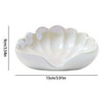 thumbnail image 3 of Decorative Ceramic Soap Holder With Nonslip Texture Quick Drying Function Stylish Vanity Organiser For Bathrooms, 3 of 9