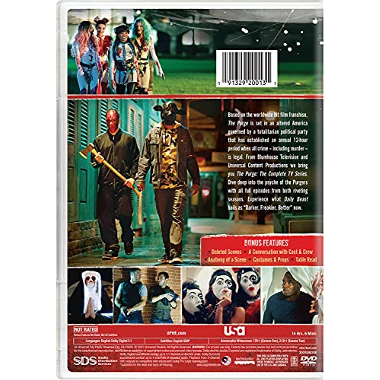TV　The　The　Series　Purge:　Complete　(DVD)