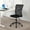 Black, variant on XF XINFENG Office Computer Chair Armless Mash Chairs Mid Back Ergonomic Rolling Swivel with Lumbar Support for Girls,Red