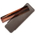 thumbnail image 6 of Fine Tooth Tortoiseshell Pocket Styling Comb (5.5"), 6 of 10