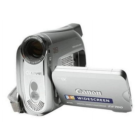 Canon ZR700 - Camcorder - 680 KP - 25x optical zoom - Mini DV - gray smoke