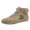 Khaki, variant on Womens Mens Winter Barefoot Boots Shoes Warm Minimalist Wide Toe Snow Ankle Booties(Khaki,7)