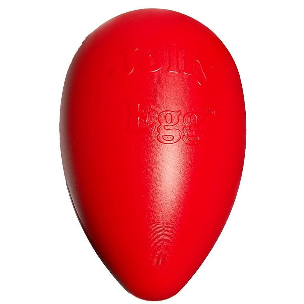 Jolly Pet Jolly Egg Dog Toy, 8", Red