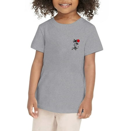 

TENSUNNYD Kids Boys Girls Tee Summer Coconut Tree Sunset Beach Top Hawaii Vacation Short Sleeve Tropical Shirts