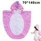 thumbnail image 2 of Toalla de baño de algodón suave para bebé Toalla de playa Albornoz para niños de 0 a 6 años Ormromra 221919-3, 2 of 9