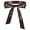 Coffee, variant on Lsupdaol Women Leather Wrap Belt Obi Waist Fashion Tie Belt PU Sash for Dress Coat 1.85 Wide