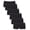 6 PK Black, variant on Women's 6 Pack Nylon Spandex Boyshort Panties