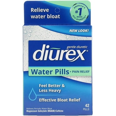 Diurex Water Pills   Pain Relief - Relieve Water Bloat, Cramps, & Fatigue - 42 Count