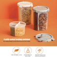 thumbnail image 4 of Contenedor de almacenamiento de alimentos Zhivalor 1800ml gris, 4 of 8