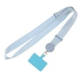 thumbnail image 1 of Adjustable Phone Strap Neck Cord Phone Lanyards Patch Cell Holder Phone Hanging Cord grey, 1 of 6