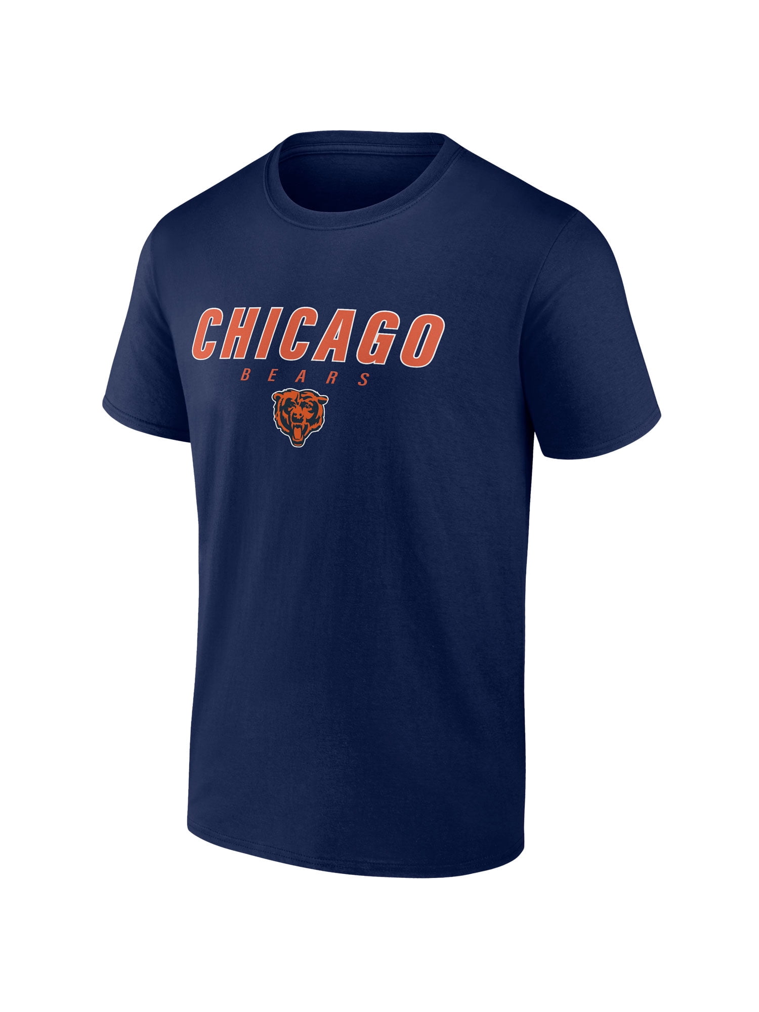 NFL Chicago Bears Men's Cotton Navy Short Sleeve T-Shirt