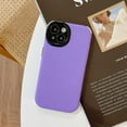 thumbnail image 3 of Compatible with iPhone 14 Pro Max 360 Degree Full Body Protection Rugged Weave Texture Protection Shockproof Cover for Women Girls Man-Purple, 3 of 10