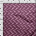 thumbnail image 3 of oneOone Polyester Spandex Dark Magenta Fabric Block Sewing Craft Projects Fabric Prints By Yard 56 Inch Wide-XQ, 3 of 5
