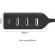 thumbnail image 2 of Adaptador de concentrador de puerto USB 2.0, adaptador de concentrador SuperSpeed 480Mbps Adepaton CZDZ-HY107-1, 2 of 5