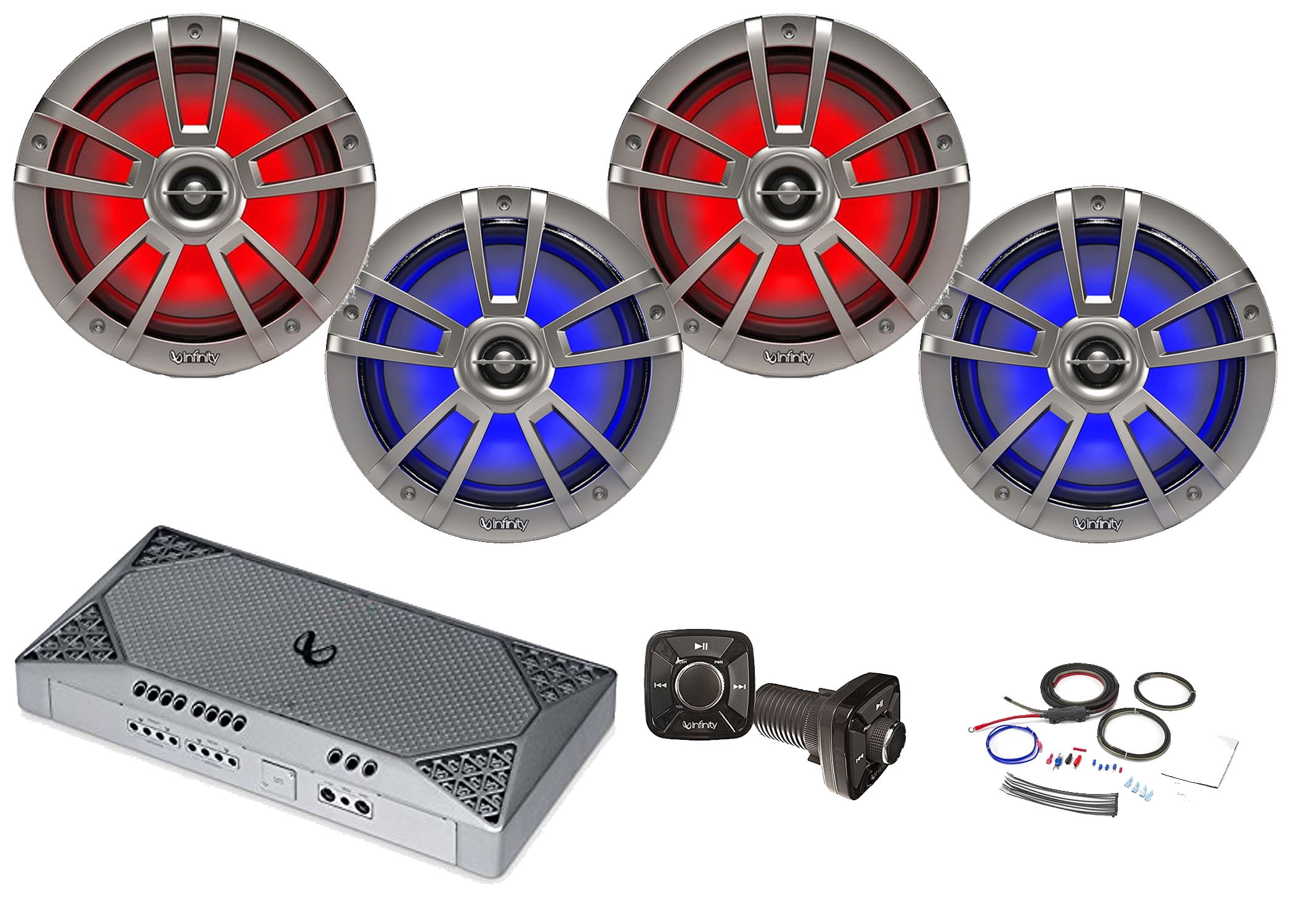 infinity motorcycle speakers