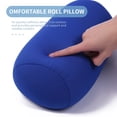 thumbnail image 2 of Cómoda almohada en rollo Cilindro redondo Microbead Bolster Neck Back Support Roll Pillow Tube Pillow Cushie Pillows 12 X 7 pulgadas yeacher  estándar, 2 of 6