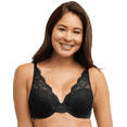 thumbnail image 1 of Bali Womens One Smooth U Comfort Stretch Lace Underwire Bra, 36B, Black, 1 of 1