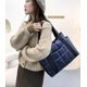 thumbnail image 4 of LHSHID Quilted Hobo Bag Nylon Shoulder Crossbody Bag Padding Down Cotton Handbag Purse Soft Fluffy Large Totes Top Handle Bag, 4 of 8