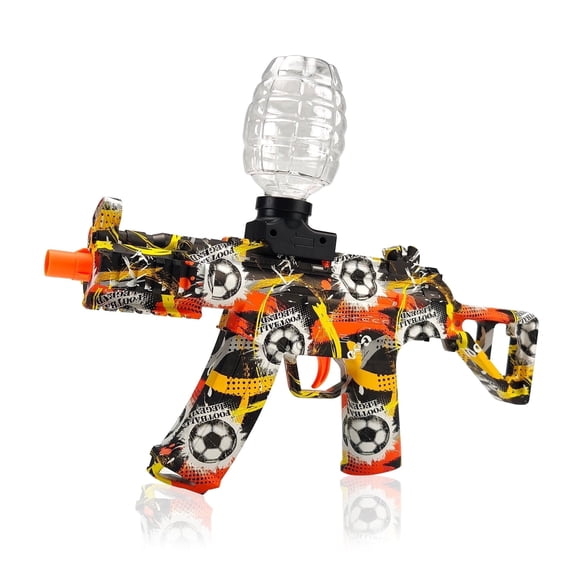 BIU BLASTER Gel Ball Blaster Graffiti Electric Splatter Blaster with Goggles Rechargeable 7.4V 500mAh Battery for 14  Ages