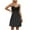 #JIE250530A109 Black, variant on Aloohaidyvio Dresses for Women No Boundaries Women's Beach Sundress Sleeveless Halter Spaghetti Straps Backless Lace Mini Swing Skater Dresses