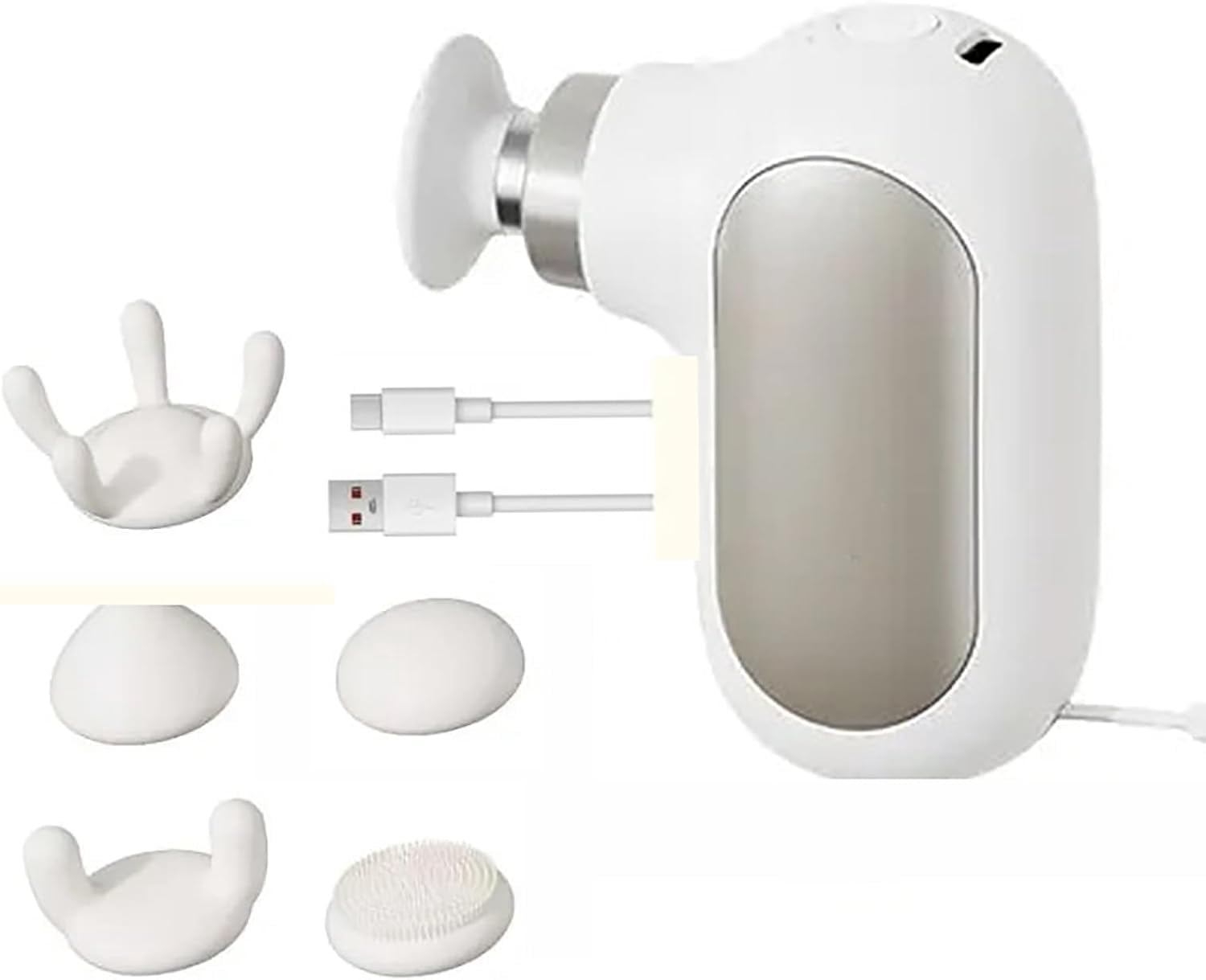 Mini Massage Gun – Percussion Handheld for Neck Lower Back Foot Shoulder Fascia, Travel Size, Best Gift for Parents Boyfriend Girlfriend