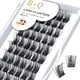 thumbnail image 1 of Lash Clusters B06 Extensiones de pestañas DIY 72 grupos de pestañas CD Curl B&Q pestañas Wispy Volume Lashes grupo individual DIY en casa (B06,D-8-16MIX), 1 of 4
