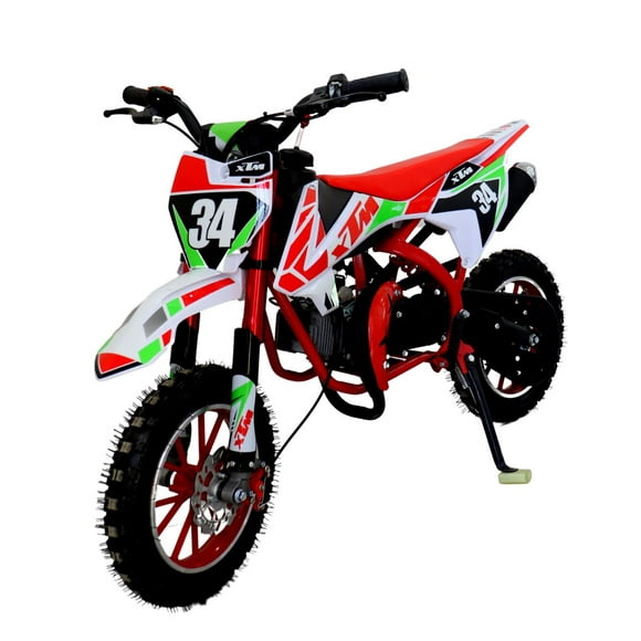 Motocicleta Infantil Shahoma NTS01 Premium XTM Motocross 49cc Roja